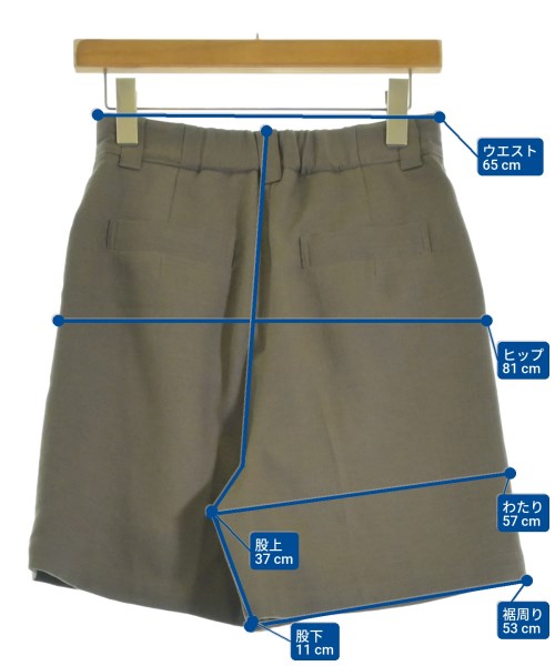 Diagram GRACE CONTINENTAL กางเกงขาสั้น