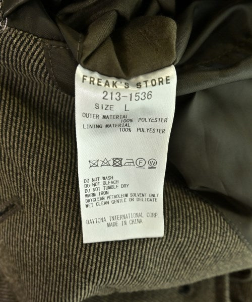 FREAK'S STORE เสื้อคลุมคอปก Soutien