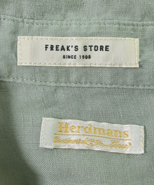 FREAK'S STORE เดรสที่เป็นเสื้อเชิ้ตตัวยาว