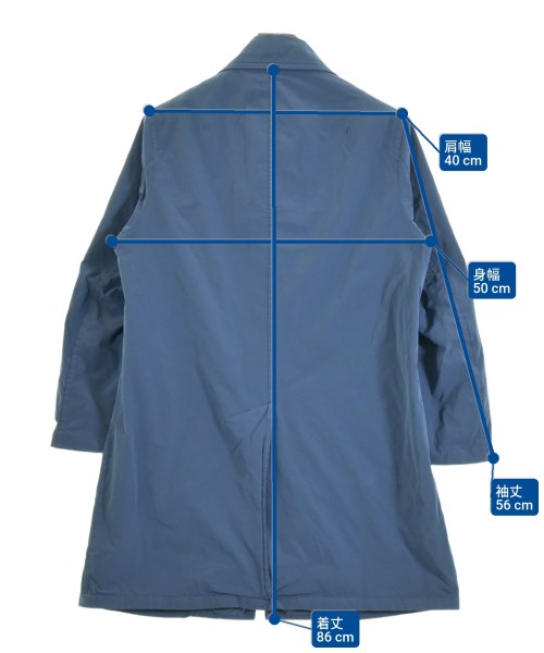 BLUE WORK เสื้อคลุมคอปก Soutien