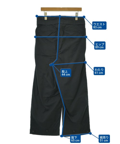 KAZUYUKI KUMAGAI ATTACHMENT กางเกงมีกระเป๋าข้างกางเกง2-4 กระเป๋า