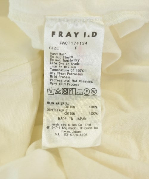 FRAY I.D เสื้อยืด/เสื้อท็อปส์