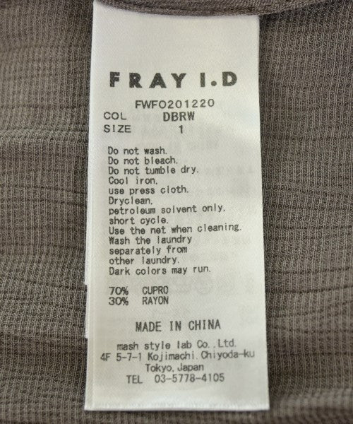 FRAY I.D ชุดเดรส