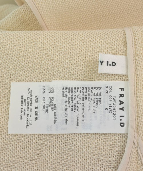 FRAY I.D แจ็คเก็ตลำลอง