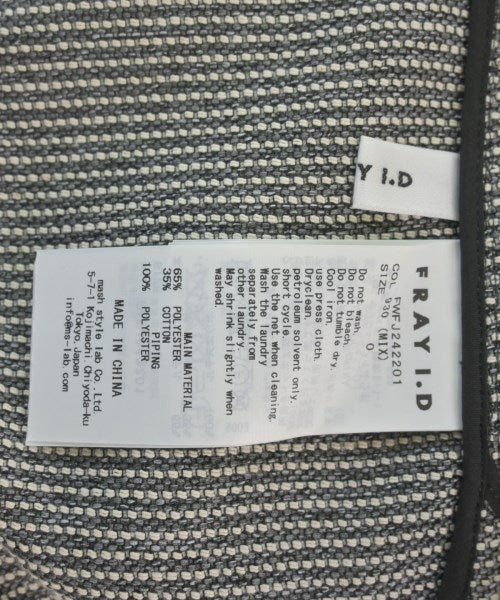 FRAY I.D แจ็คเก็ตลำลอง
