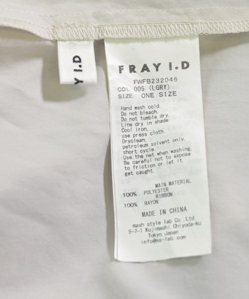 FRAY I.D เสื้อสตรี