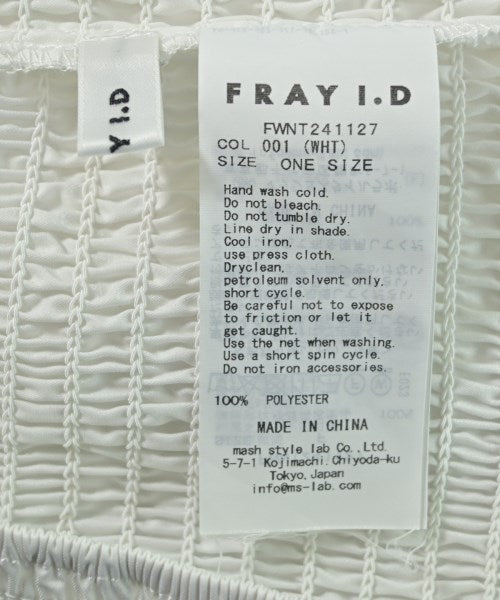 FRAY I.D เสื้อสตรี