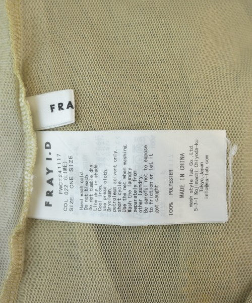 FRAY I.D เสื้อยืด/เสื้อท็อปส์