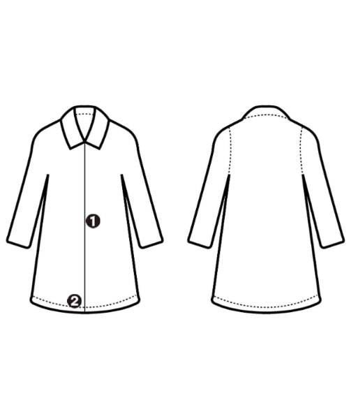 nanamica เสื้อโค้ทดัฟเฟิล