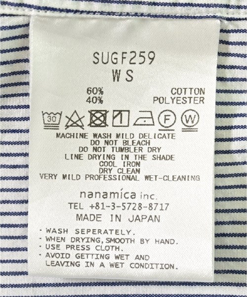 nanamica เสื้อลำลอง