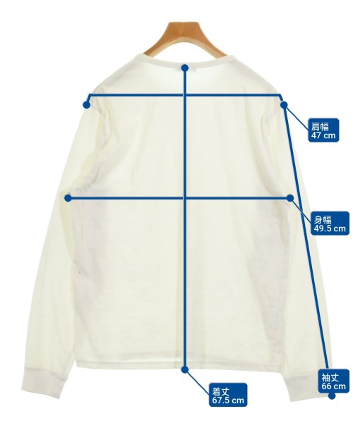 nanamica เสื้อยืด/เสื้อท็อปส์