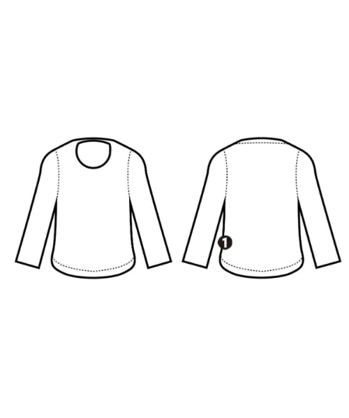 nanamica เสื้อยืด/เสื้อท็อปส์