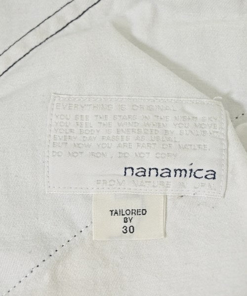 nanamica กางเกงมีกระเป๋าข้างกางเกง2-4 กระเป๋า