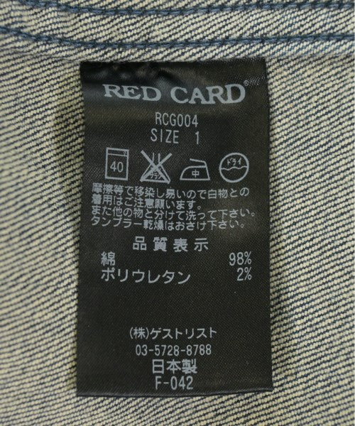 RED CARD แจ็คเก็ตยีนส์