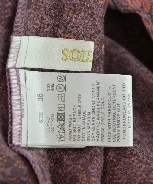 SOULEIADO เดรสที่เป็นเสื้อเชิ้ตตัวยาว