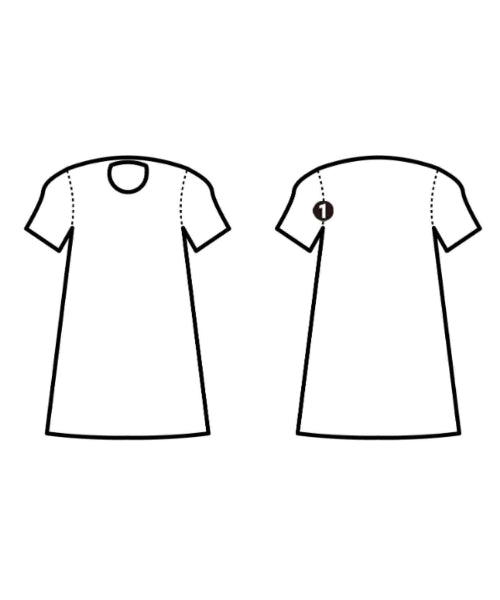 SOULEIADO เดรสที่เป็นเสื้อเชิ้ตตัวยาว