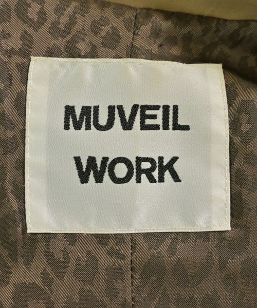 MUVEIL WORK เสื้อโค้ทเชสเตอร์ฟิลด์