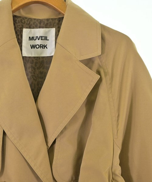 MUVEIL WORK เสื้อโค้ทเชสเตอร์ฟิลด์