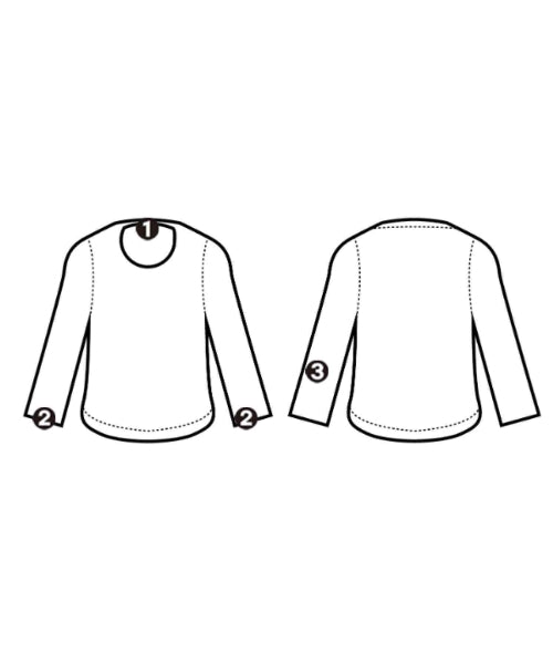 HYKE เสื้อยืด/เสื้อท็อปส์