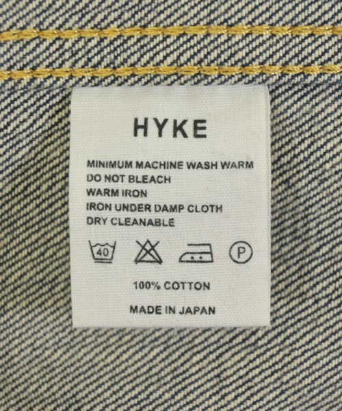 HYKE แจ็คเก็ตยีนส์