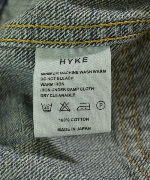 HYKE แจ็คเก็ตยีนส์