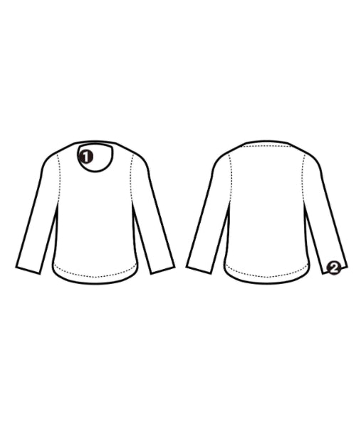 HYKE เสื้อยืด/เสื้อท็อปส์