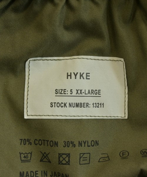 HYKE กางเกงมีกระเป๋าข้างกางเกง2-4 กระเป๋า