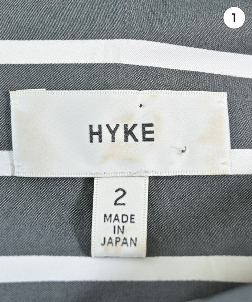 HYKE เดรสที่เป็นเสื้อเชิ้ตตัวยาว