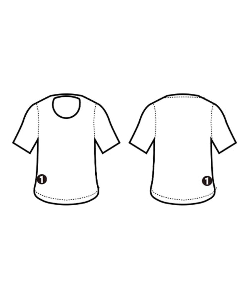 HYKE เสื้อยืด/เสื้อท็อปส์