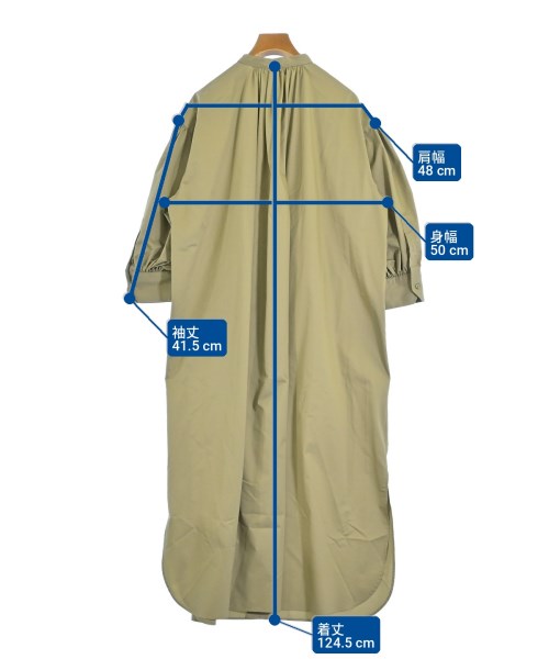 HYKE เดรสที่เป็นเสื้อเชิ้ตตัวยาว