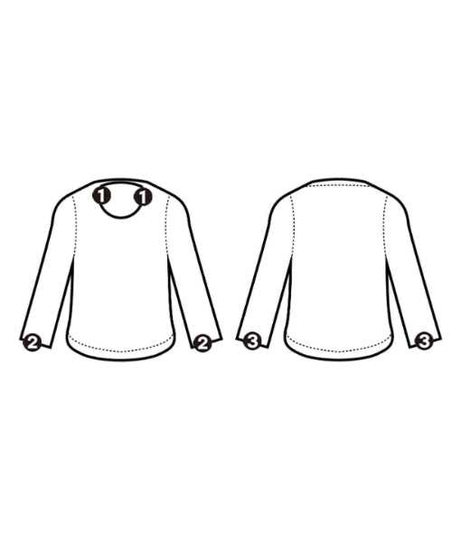 HYKE เสื้อยืด/เสื้อท็อปส์