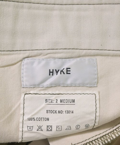 HYKE กางเกงมีกระเป๋าข้างกางเกง2-4 กระเป๋า