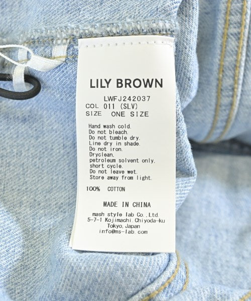 Lily Brown แจ็คเก็ตยีนส์