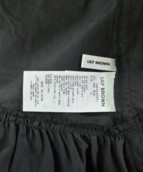 Lily Brown เดรสที่เป็นเสื้อเชิ้ตตัวยาว