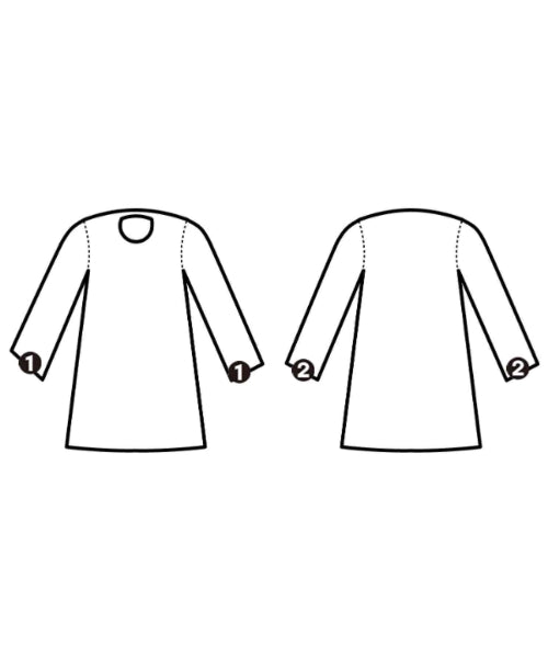 Liesse เดรสที่เป็นเสื้อเชิ้ตตัวยาว