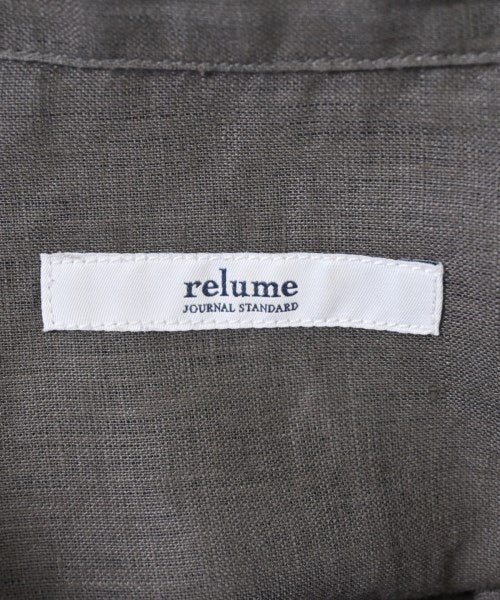 JOURNAL STANDARD relume เดรสที่เป็นเสื้อเชิ้ตตัวยาว