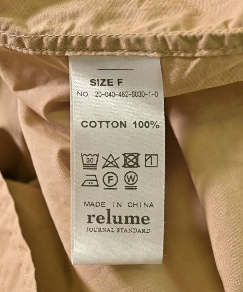 JOURNAL STANDARD relume เดรสที่เป็นเสื้อเชิ้ตตัวยาว