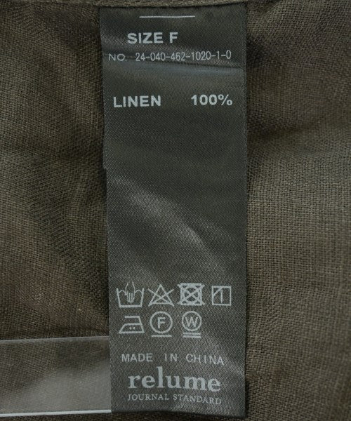 JOURNAL STANDARD relume เดรสที่เป็นเสื้อเชิ้ตตัวยาว