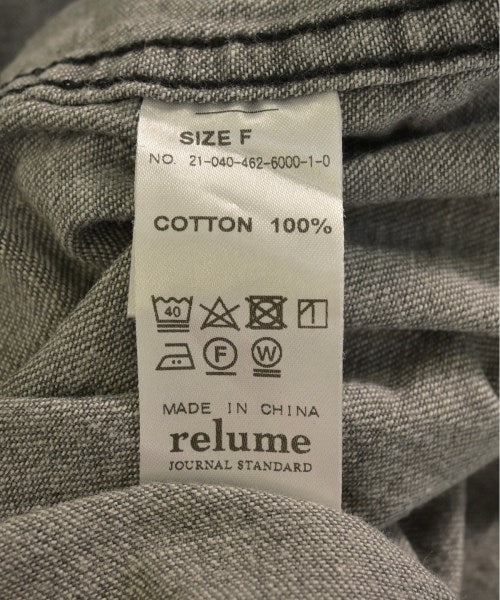 JOURNAL STANDARD relume เดรสที่เป็นเสื้อเชิ้ตตัวยาว