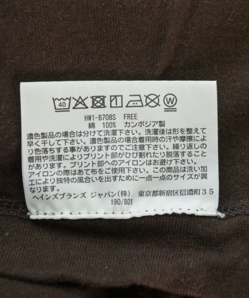 Hanes เสื้อยืด/เสื้อท็อปส์