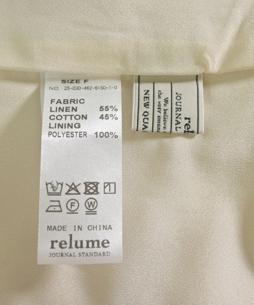 JOURNAL STANDARD relume ชุดเอี๊ยม/เสื้อคลุมหลวมๆ/จั๊มสูท