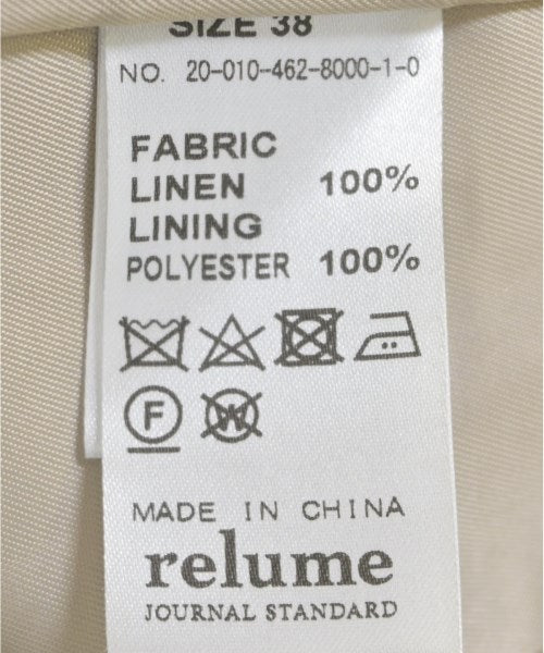JOURNAL STANDARD relume แจ็คเก็ตไม่มีปก