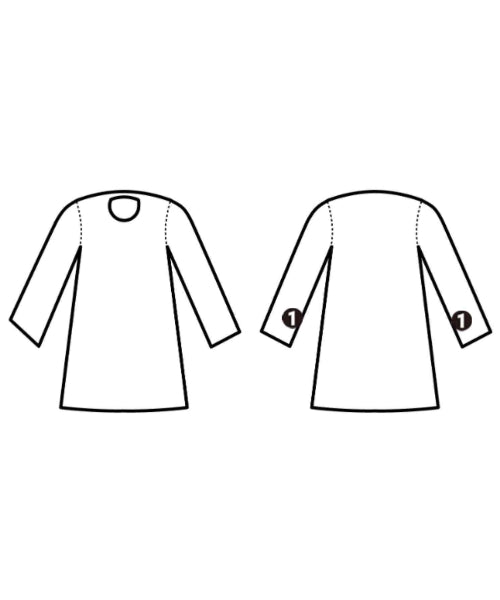 JOURNAL STANDARD relume เดรสที่เป็นเสื้อเชิ้ตตัวยาว