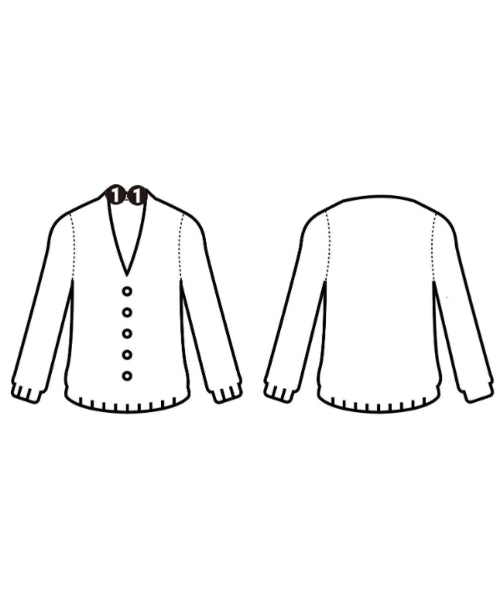 sacai เสื้อคาร์ดิแกน