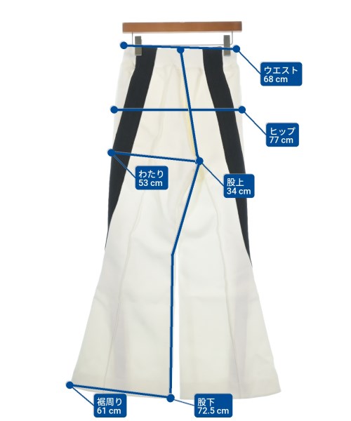 sacai กางเกงขายาว