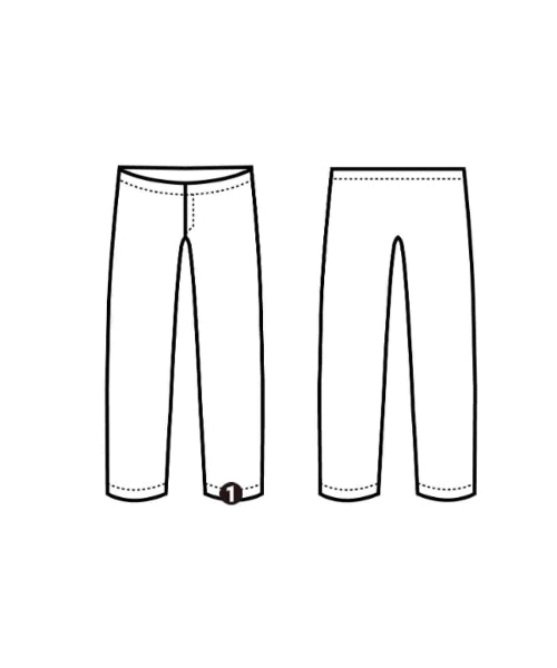 sacai กางเกงขายาว