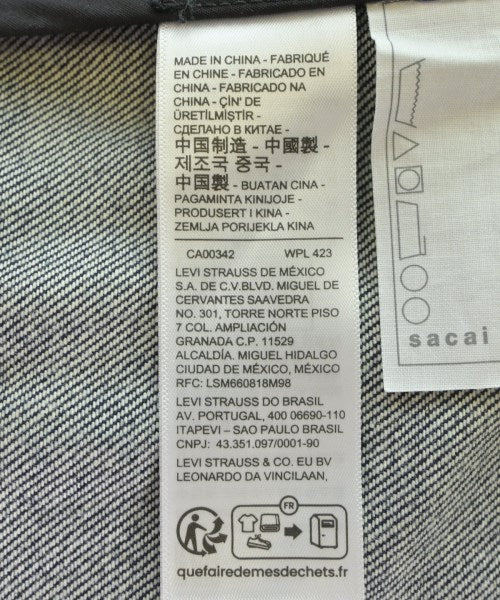 sacai แจ็คเก็ตยีนส์
