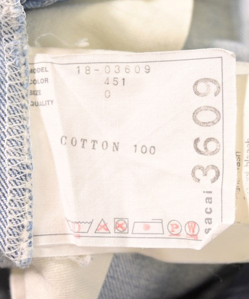 sacai กางเกง 5 ส่วน
