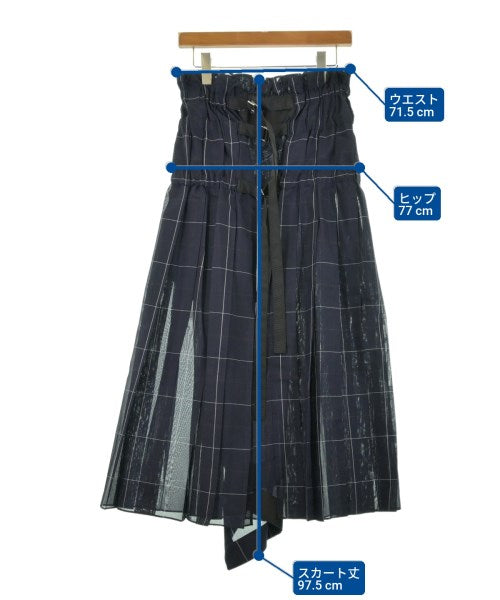 sacai กระโปรงยาว/แม็กซี่ยาว