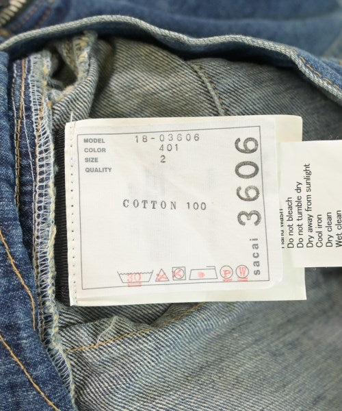 sacai แจ็คเก็ตยีนส์